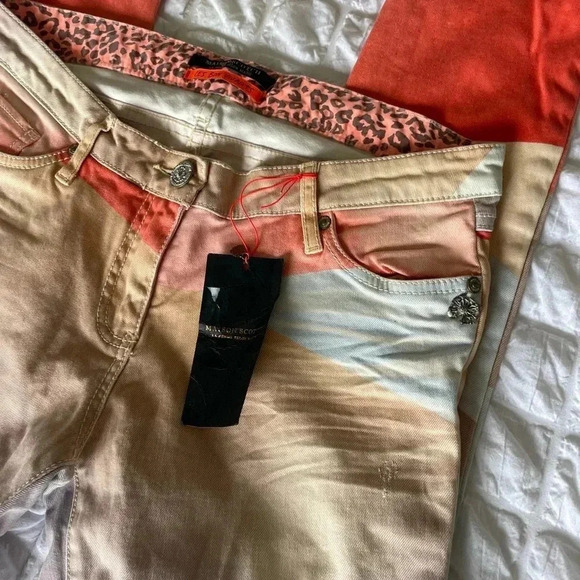 Scotch & Soda color block denim - Picture 2 of 7